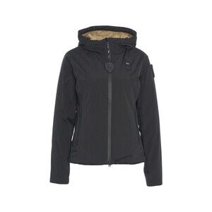 Blauer Hooded Lightweight Jacket With Dual Zip Closure And Matte Finish - NWT